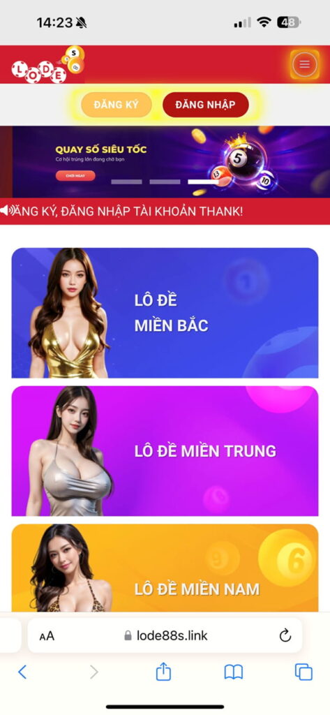 Tải app Lode88 trên iOS 